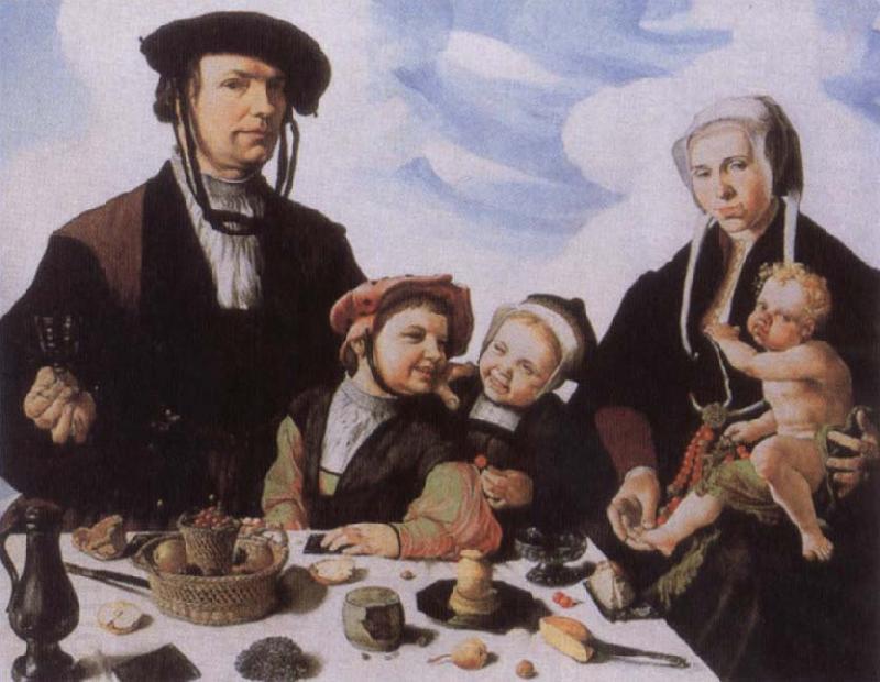 Maerten Jacobsz van Heemskerck Family portrait China oil painting art